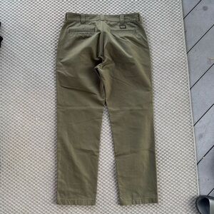 Filson double layer cotton twill outdoor workwear green khaki field work pants